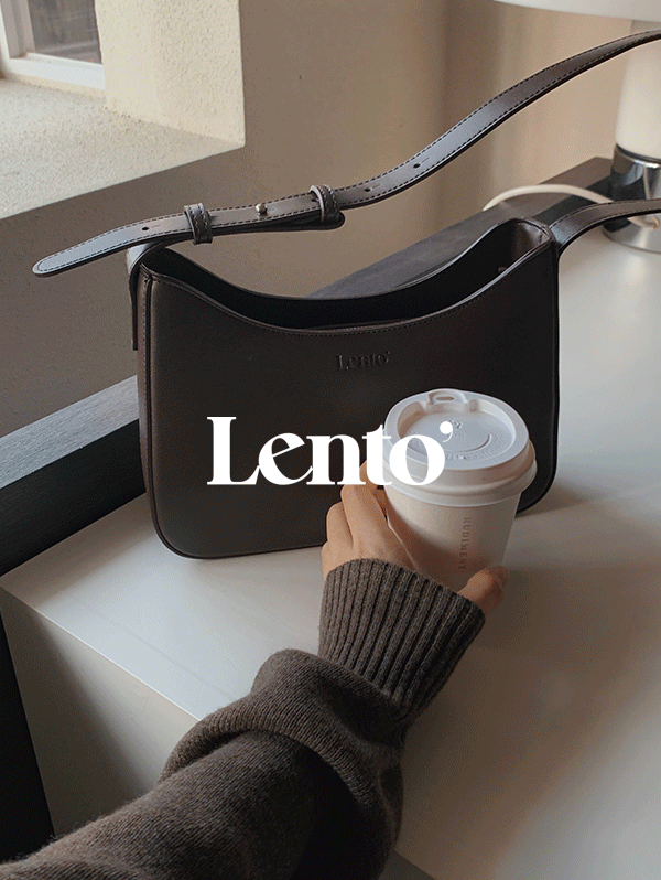 [1만개돌파] #LENTO. Classic hobo bag - 4 color
